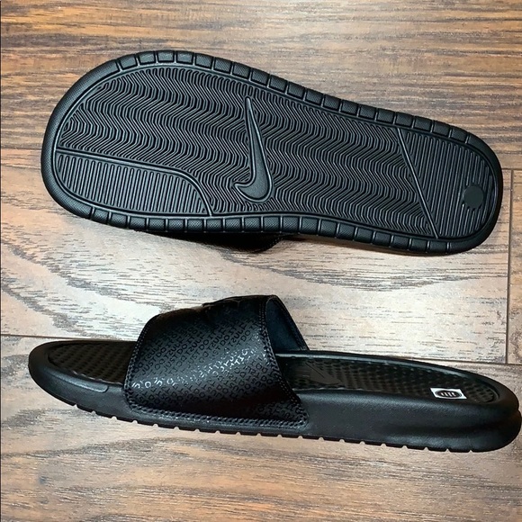 NIKE BENASSI JDI men’s SLIDES black - Picture 11 of 16